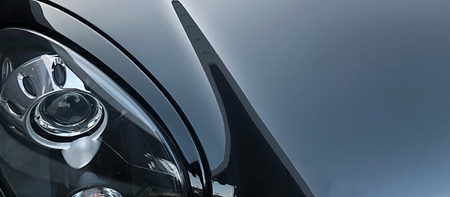 お車に傷をつけずに3分で洗車後のような爽快感。